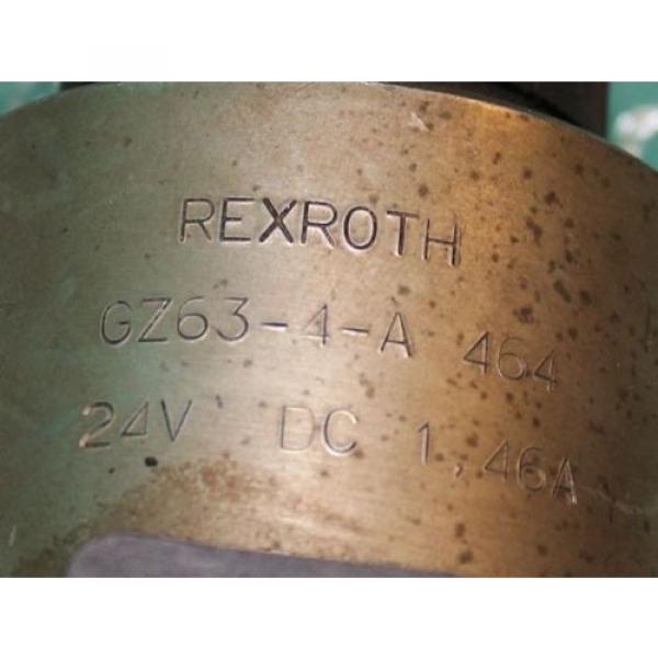 Rexroth GZ63-4-A464  Valve Hydraulic Hydronorma 146A 24VDC 4WE10Y32/CG24N9K4 #3 image