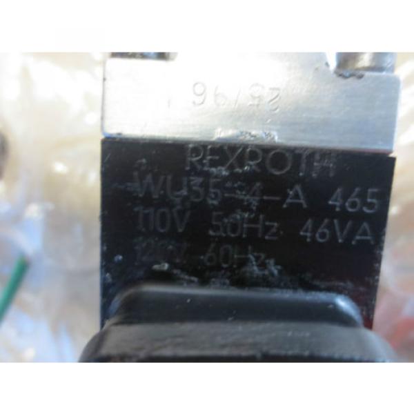 HES T-NUM 200 CNC LATHE REXROTH 4WE6E51/4W120-6 SOLENOID VALVE COIL WU35-4-A #5 image