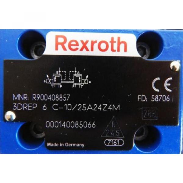 Rexroth 3DREP 6 C-10/25A24Z4M + 4WRZ 25 E270-33/6A24Z4/M hydraulic valve -used- #3 image