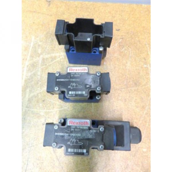 Rexroth R978879843 Electric Solenoid Control Valve Lot of 3 #2 image