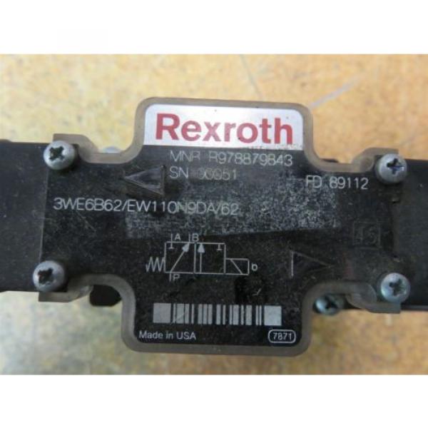 Rexroth R978879843 Electric Solenoid Control Valve Lot of 3 #3 image