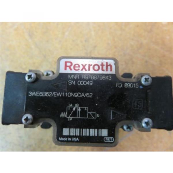 Rexroth R978879843 Electric Solenoid Control Valve Lot of 3 #5 image