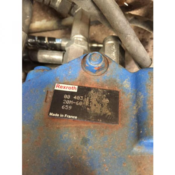Rexroth Hydraulic Valve Block £500+VAT Mini Digger Spares Parts Komatsu PC14R-HS #6 image