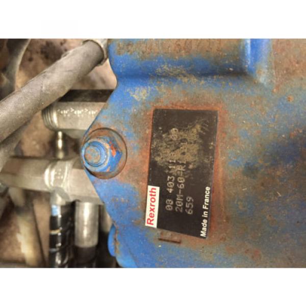 Rexroth Hydraulic Valve Block £500+VAT Mini Digger Spares Parts Komatsu PC14R-HS #7 image
