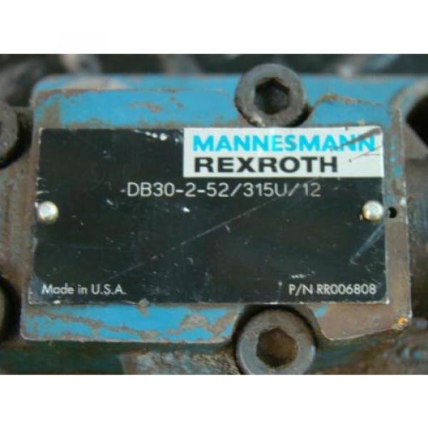 Mannesmann Rexroth Hydraulic Servo Directional Valve DB30-2-52 /315U/12 RR006808 #5 image