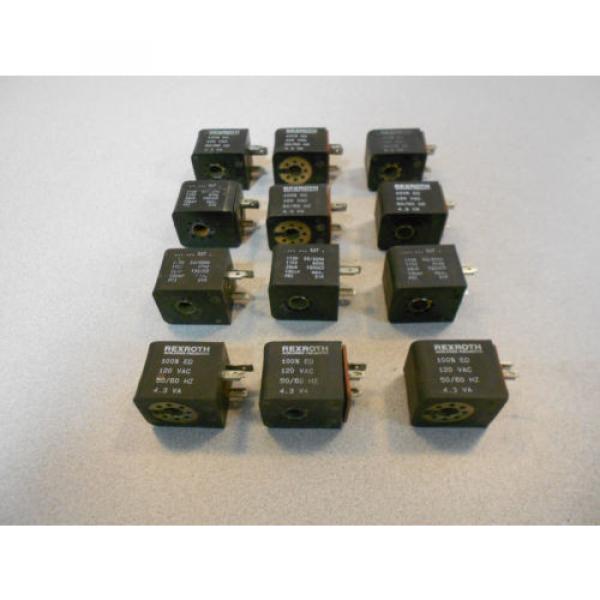 Lot of 12 Rexroth W5140 Solenoid Valve Coils #2 image