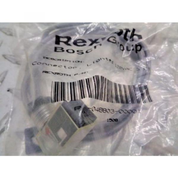 REXROTH R432011961 CONNECTOR 110VAC/VDC 3FT LOT OF 3 #2 image