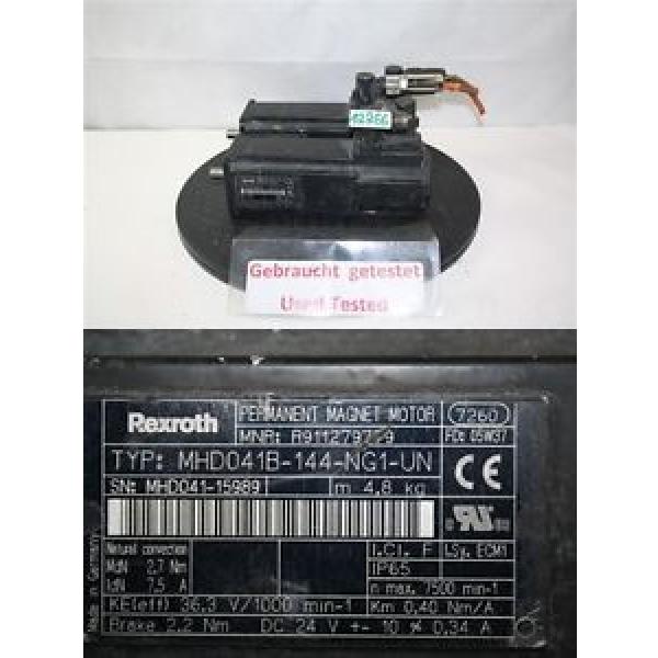 Rexroth MHD041B-144-NG1 UN servo motor R911279779 #1 image