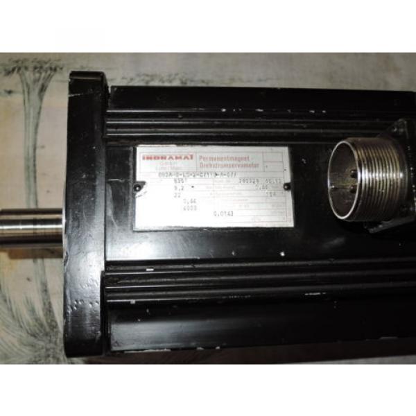 Indramat Rexroth permanent magnet  servomotor MAC 093 AO-LS-2-C / 110-AO #5 image