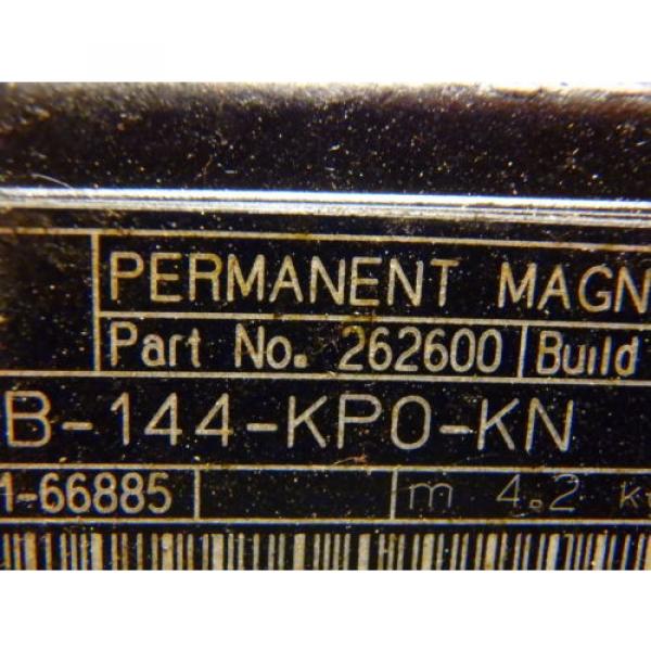 REXROTH INDRAMAT PERMANENT MAGNET MOTOR MKD041B-144-KP0-KN_ P/N: 262600 #7 image