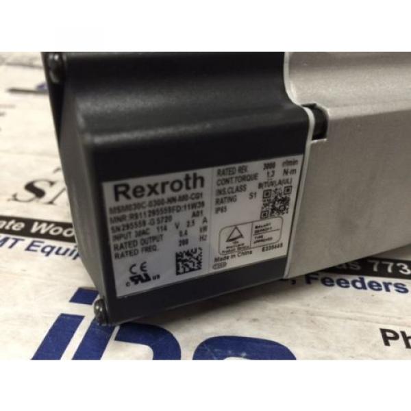 Rexroth AC Servo Motor MSM030C-0300-NN-M0-C #2 image