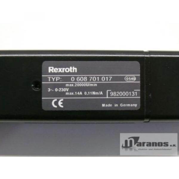NEU Rexroth 0 608 701 017 Bosch Motor 0-230V max 14A 0,11Nm/A max 20000U/min #5 image