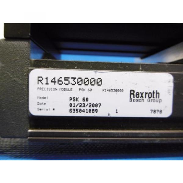 origin Rexroth Bosch PSK 60 Servo Motor with 12in Precision Single Axis Positioner #2 image