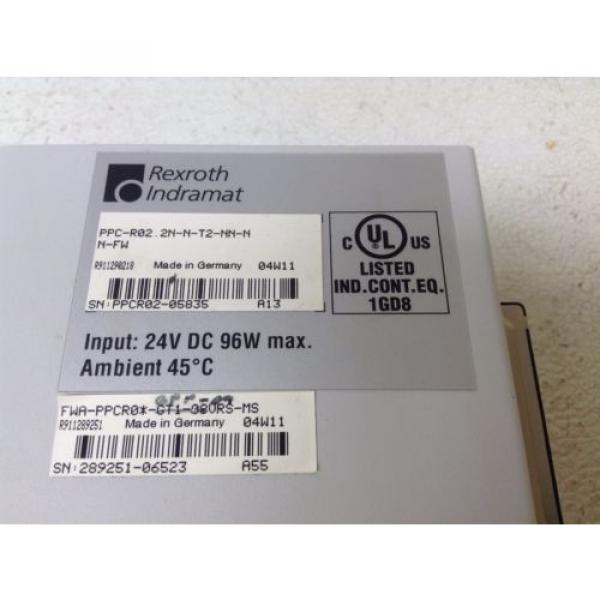 Bosch Rexroth Indramat PPC-R022N-N-T2-NN-NN-FW Servo Controller PPCR022NNT2NNNN #2 image