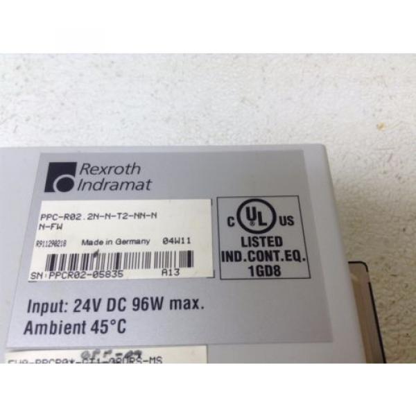 Bosch Rexroth Indramat PPC-R022N-N-T2-NN-NN-FW Servo Controller PPCR022NNT2NNNN #3 image
