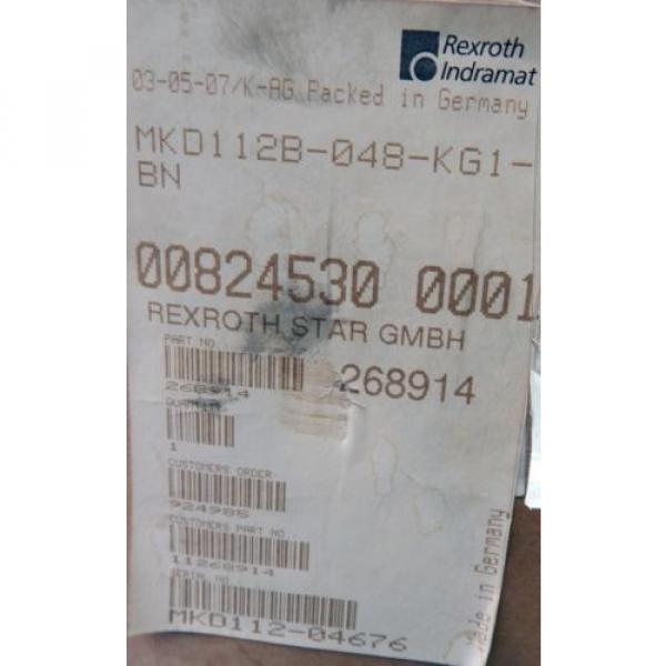Rexroth Indramat  MKD 112B-048-KG1-BN Permanent Magnet Motor  - unused/OVP - #3 image