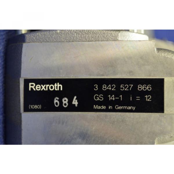 Rexroth Drehstrommotor MNR 3842532421 Motor 0,25kW Getriebemotor Rexroth #4 image