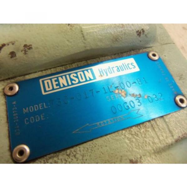 DENISON T6C-017-11-00-B1 MOTOR USED #4 image
