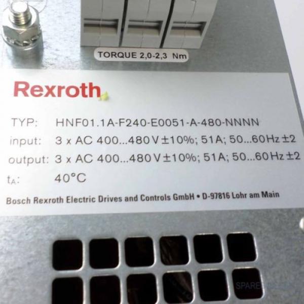 Rexroth Netzfilter HNF011A-F240-E0051-A480-NNNN GEB #3 image
