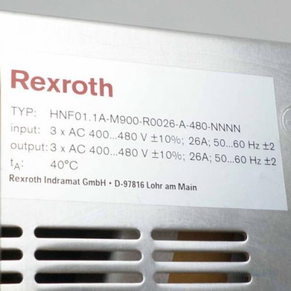 Rexroth Netzfilter HNF011A-M900-R0026-A-480-NNNN GEB #3 image