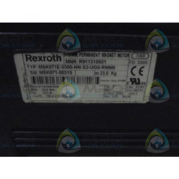 REXROTH MSK071E-0300-NN-S2-UG0-RNNN MOTOR  Origin IN BOX #2 image