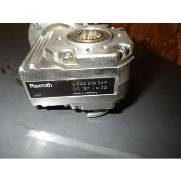 Rexroth 3 842 503 582 w/ Gearbox 3 842 519 244 #4 image
