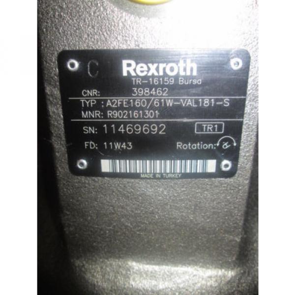 Motore Idraulico Bosch Rexroth A2FE160 #2 image