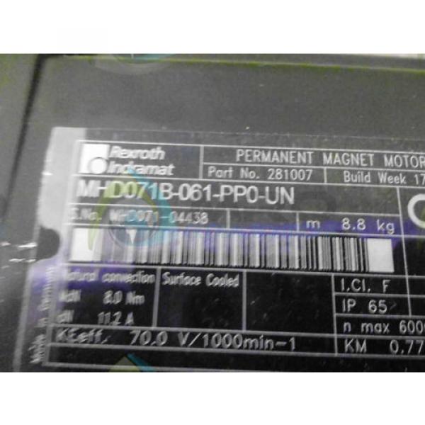REX ROTH MHD071B-061 MOTOR Origin IN BOX #1 image
