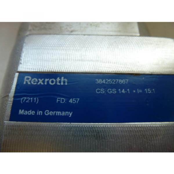 REXROTH 3842527867 ANGLE GEAR CS: GS 14-1  I=15:1 Ø 11MM or 6kant 17mm #2 image