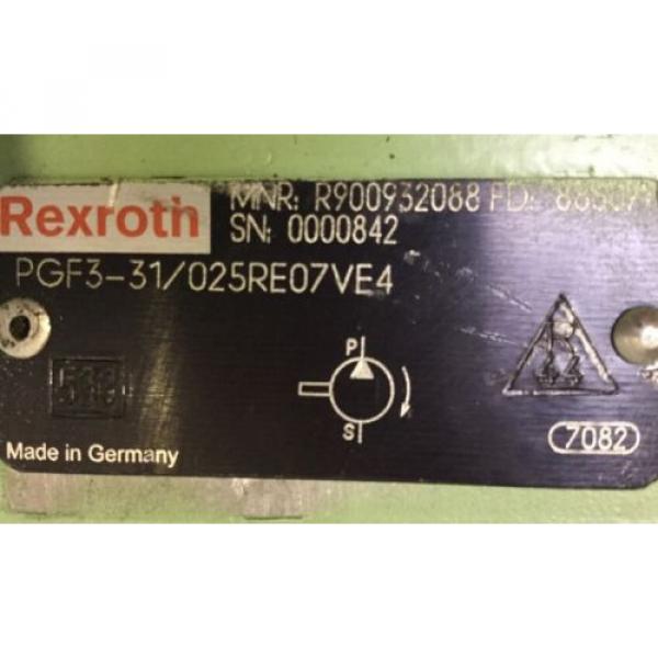 REXROTH Internal Gear pumpse  / PGF3-31/025RE07VE4 #4 image