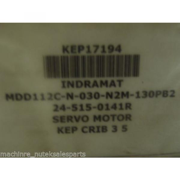 Repaired Rexroth Indramat Servo Motor MDD112C-N-030-N2M-130PB2 _ P/N: 253082 #6 image