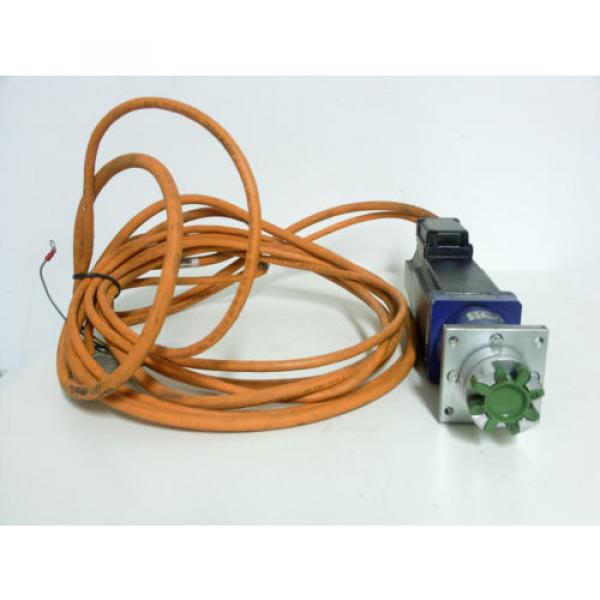 Indramat Rexroth MKD041B-144-KG0-Kn mit Alpha Getriebe und Kabel 5m #2 image