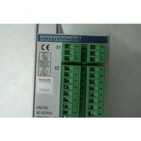 Bosch Rexroth Indramat DKC011-040-7-FW Digital AC Servo Controller / Drive 7162 #5 image