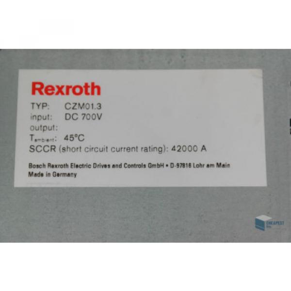 Rexroth Indramat CZM013-02-07 Eco Drive Controller FD: 11W34 Neu #3 image