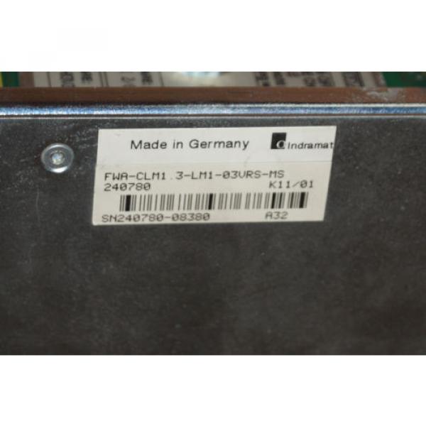 Indramat Rexroth FWA-CLM13-LM1-03VRS-MS #2 image