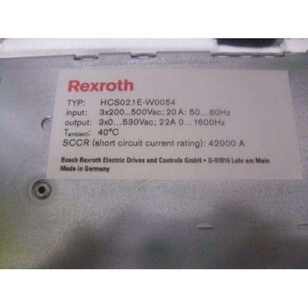 Drive Controller R911299522 Rexroth Indramat HCS021EW0054-A-03-NNNV #3 image