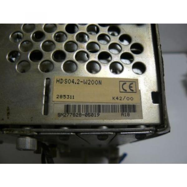 REXROTH INDRAMAT HDS042-W200N DRIVE CONTROLLER WITH DSS021 #4 image