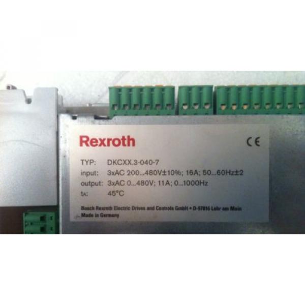 Rexroth Eco Drive Indramat DKCXX3-040-7 / DKCXX3 - 040 - 7 #2 image