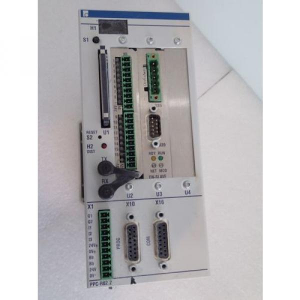 WARRANTY REXROTH INDRAMAT PLC CONTROLLER PPC-R022N-N-N1-V2-NN-FW W/ MEMORY CARD #6 image