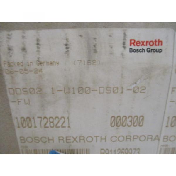REXROTH INDRAMAT DDS021-W100-DS01-02-FW w/ FWA-DIAX02-S11-01VRS-MS Origin IN BOX #2 image