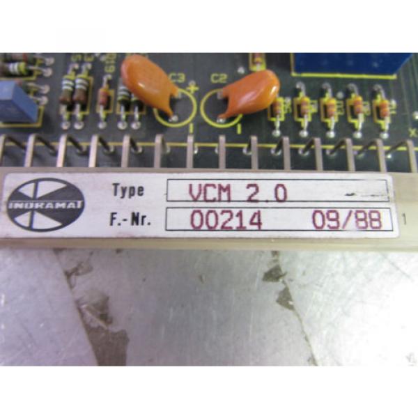 BOSCH/REXROTH/INDRAMAT VCM 20/VCM2 PC BOARD CONTROL MODULE MISSING FACEGOOD #2 image