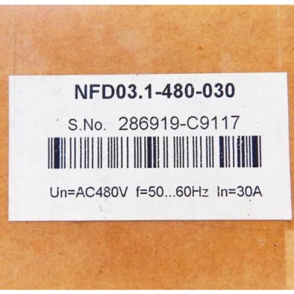 Rexroth Indramat Netzfilter NFD031-480-030 3xAC 480V/ 30 A -unused- in OVP #4 image