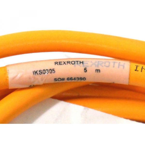 Origin REXROTH INDRAMAT IKS0305 CABLE 5M #2 image