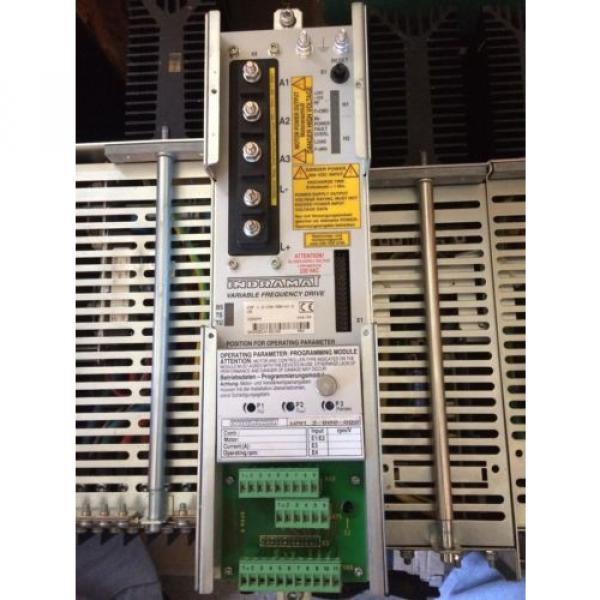 INDRAMAT BOSCH REXROTH KDF 12-150-300-W1-220 Variable Frequency Drive VFD QTY #3 image