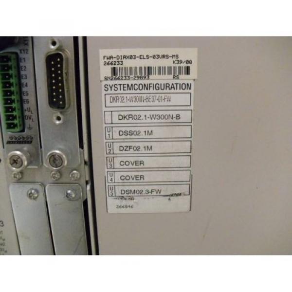 Drive Controller DSS021M Rexroth Indramat DKR021W300N-BE37-01-FW #2 image