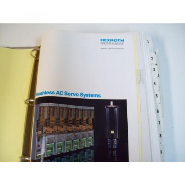 REXROTH INDRAMAT AC SERVO DRIVES amp; CONTROLLERS MANUAL - USED - FREE SHIPPING #5 image
