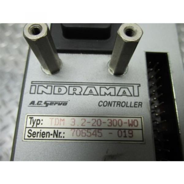 INDRAMAT AC SERVO CONTROLLER TDM 32-20-300-W0 A,06 #2 image