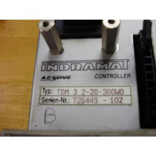 INDRAMAT SERVO DRIVE CONTROLLER TDM 32-20-300-W0 FOR MAHO CNC 432, MDL 600 E2 #8 image