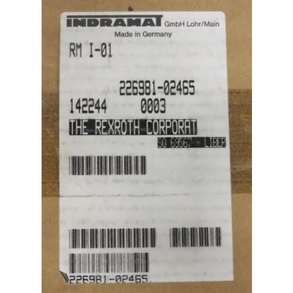 REXROTH INDRAMAT RECO 24VDC 8-CHANNEL INPUT MODULE RM I-01 Origin IN BOX #4 image