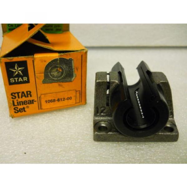 STAR 1068-612-00 MINI BALL RAIL BEARING BLOCK Origin CONDITION IN BOX #1 image